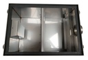 Fettabscheider aus Edelstahl, 38 L, 380 x 380 x 290 mm