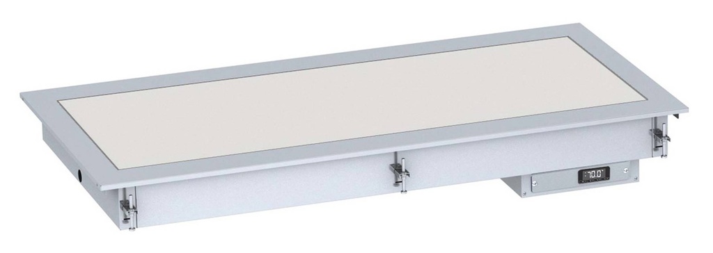 Einbau Heizplatte aus Keramik, 790 x 610 x 147 mm, weiß