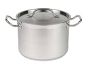 Gemüsetopf Medium + aus Edelstahl, 31 L, 400 x 400 x 250 mm