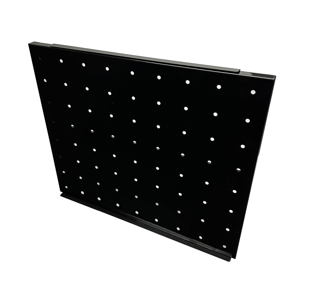 Perforiertes Rost Links für 7526.0100, 505 x 470 mm, schwarz
