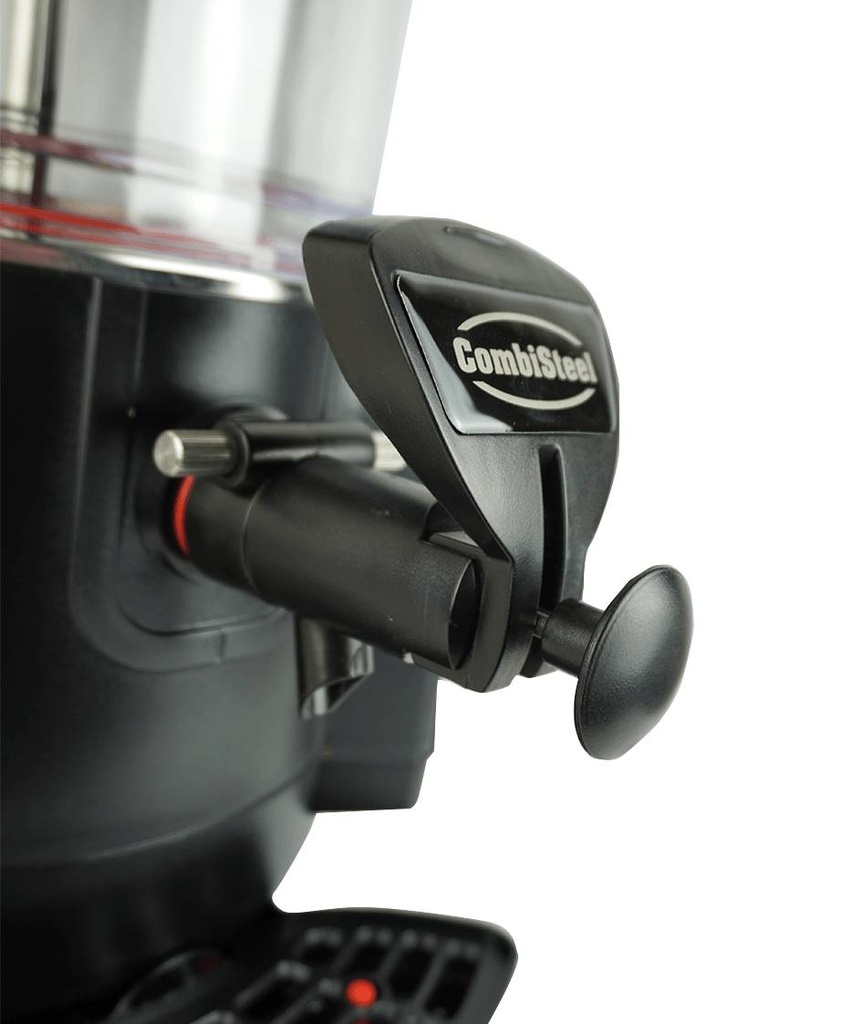 Dispenser für Heiße, 5 L, 280 x 410 x 465 mm, 5 L, schwarz