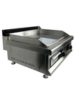 Gas Grillplatte Chrom mit Propan aus Edelstahl, 800 x 575 x 365 mm