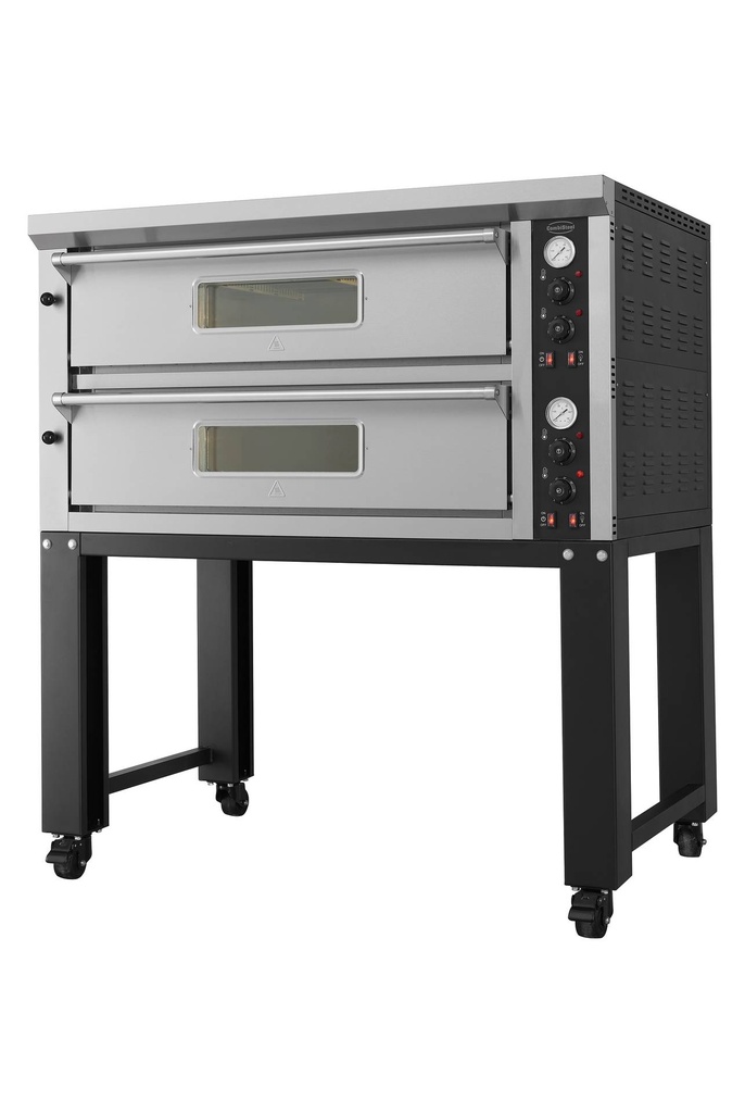 Elektro Pizzaöfen Doppelt, 880 x 1370 x 765 mm