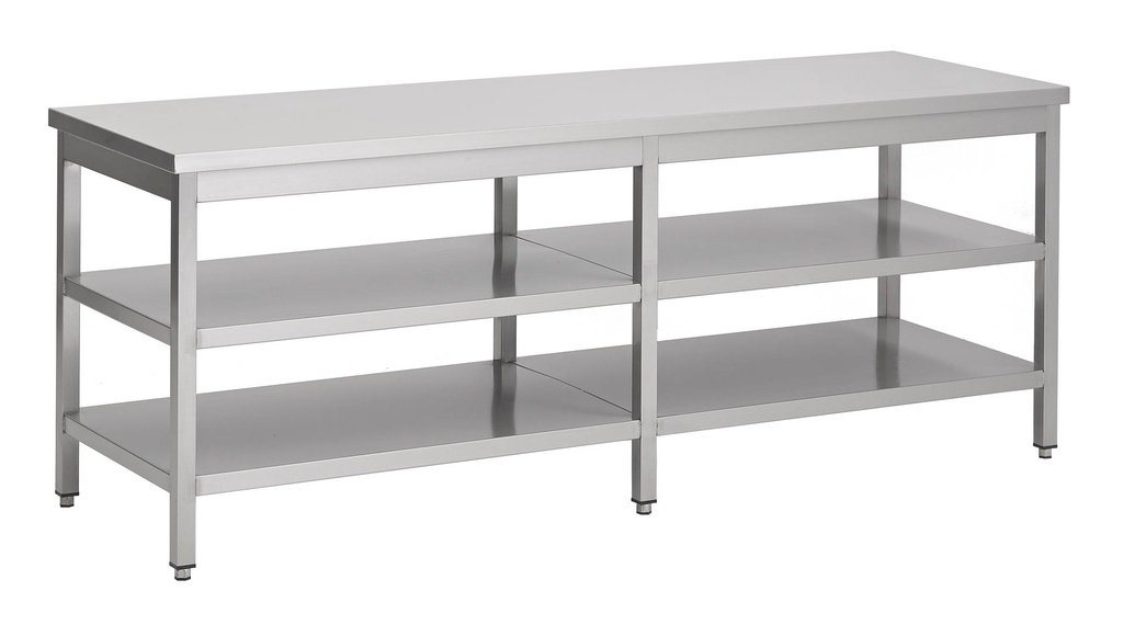800 Arbeitstisch 2 Boden 2800, 2800 x 800 x 900 mm