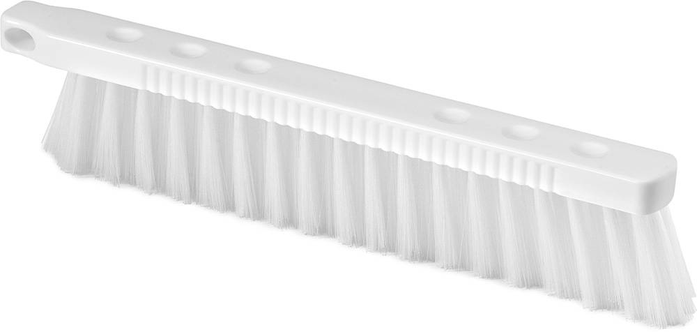 HACCP Mehlbesen aus Kunststoff, 300 mm, weiß