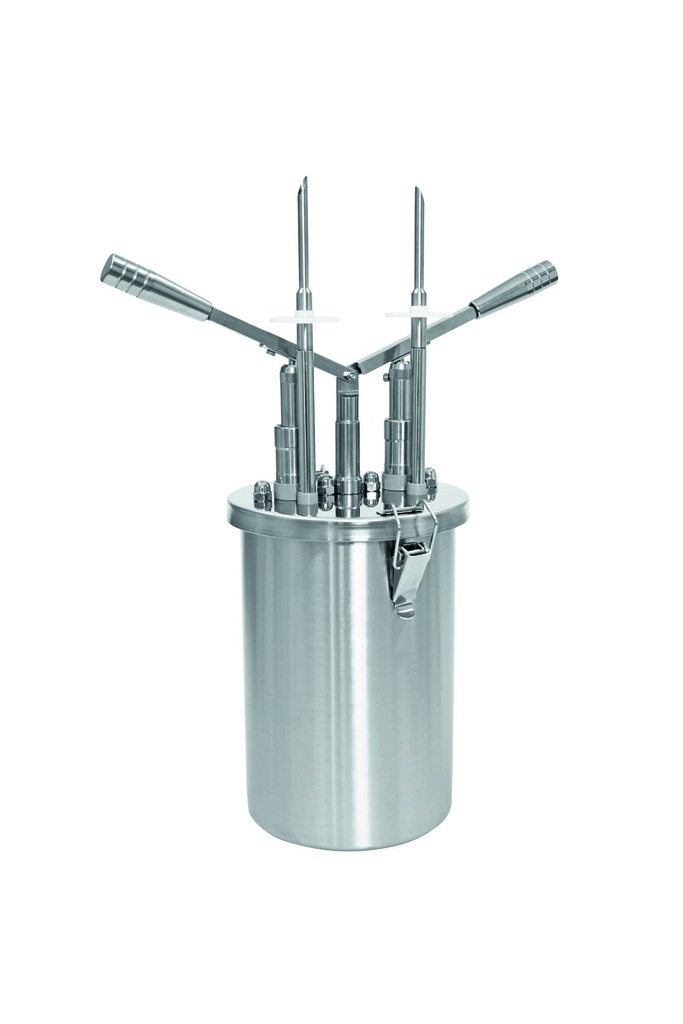 Gebäckfüller aus Edelstahl, 4,5 L
