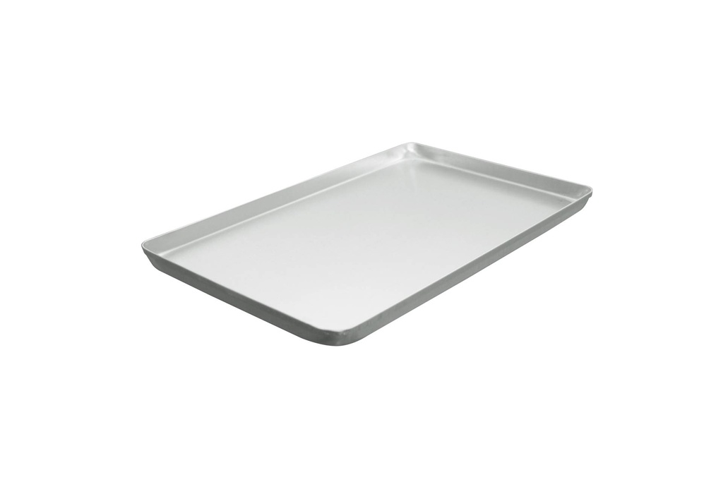 Ausstell-/Thekenblech aus Aluminium, 400 x 250 mm, silber