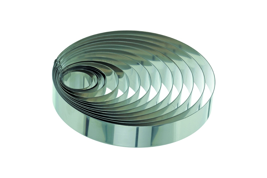 Tortenring aus Edelstahl, Ø 240 mm, Höhe 60 mm