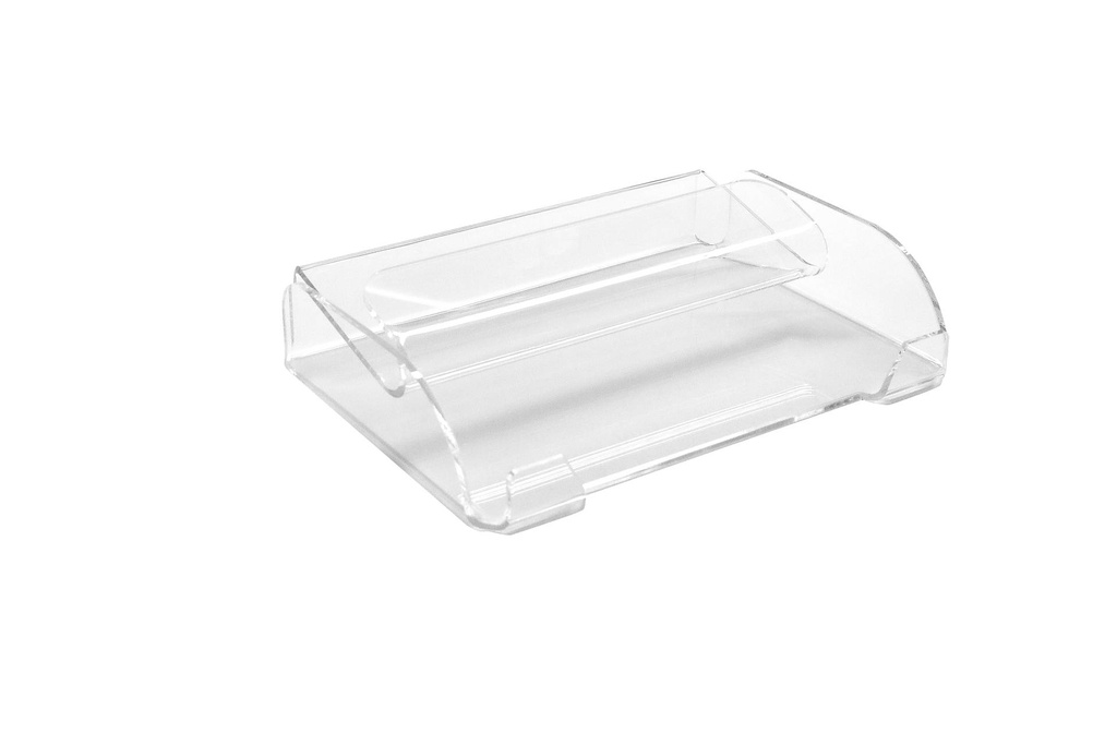 Fettpapierhalter aus Acryl, 190 x 135 x 65 mm