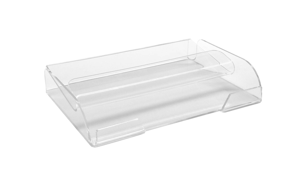 Fettpapierhalter aus Acryl, 255 x 185 x 65 mm