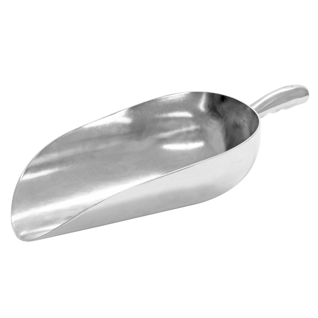 Mehl- und Gewürzschaufel aus Aluguß, 385 mm