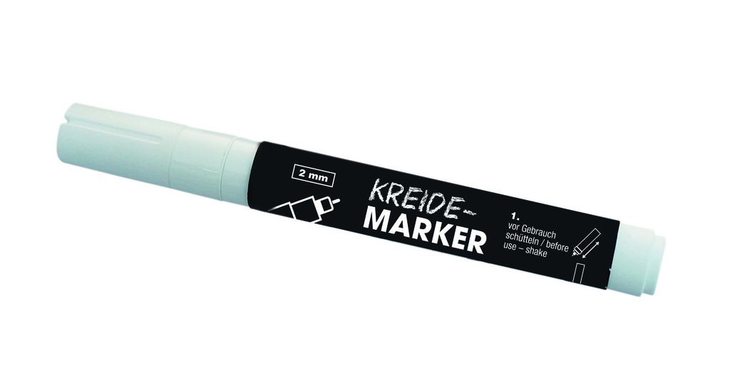 Kreidestift, 2 mm, weiß