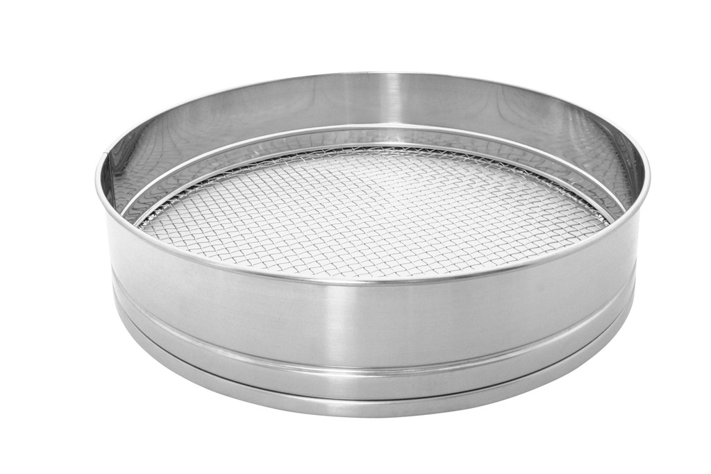 Mehl- und Zuckersieb aus Edelstahl, Ø 400 mm, H 80 mm