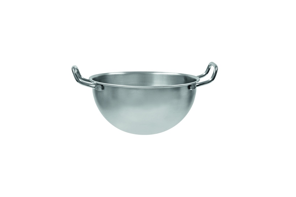 Handschnellkessel aus Edelstahl, Ø 220 mm