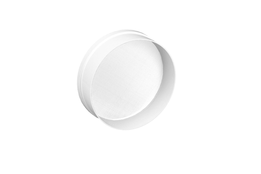 Mehl- und Zuckersieb aus Kunststoff, Ø 240 mm, weiß