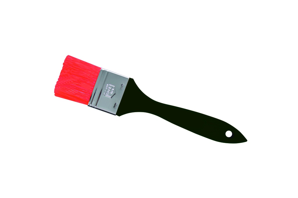 Bäckerpinsel aus Polypropylen und Nylon, 50 mm, rot
