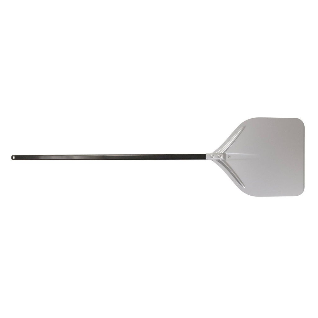 Pizzaschaufel aus Aluminium, 425 x 400 mm, schwarz