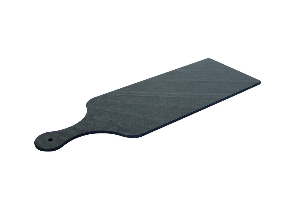 Auslagetablett aus Kunststoff, 600 x 200 mm, dunkel