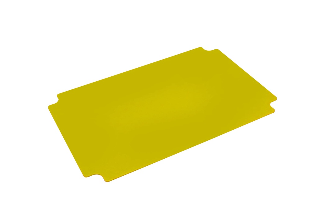 Ersatz-Schneidebrett aus Hochdruck-Polyethylen, 400 x 600 mm, gelb