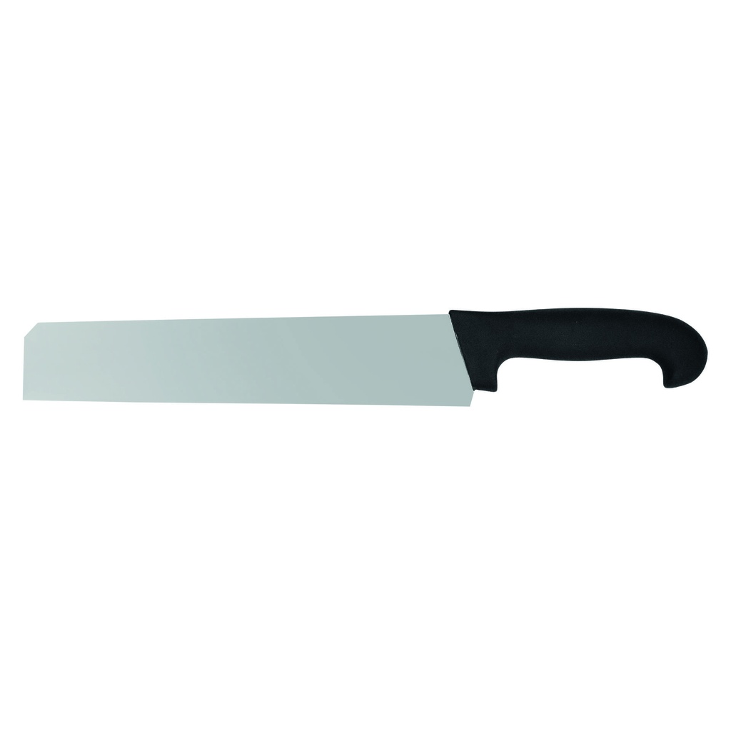 Universalmesser aus Edelstahl, 340 mm, schwarz