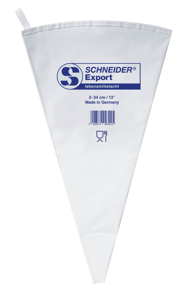 Spritzbeutel aus Polyurethan, 340 mm, blau