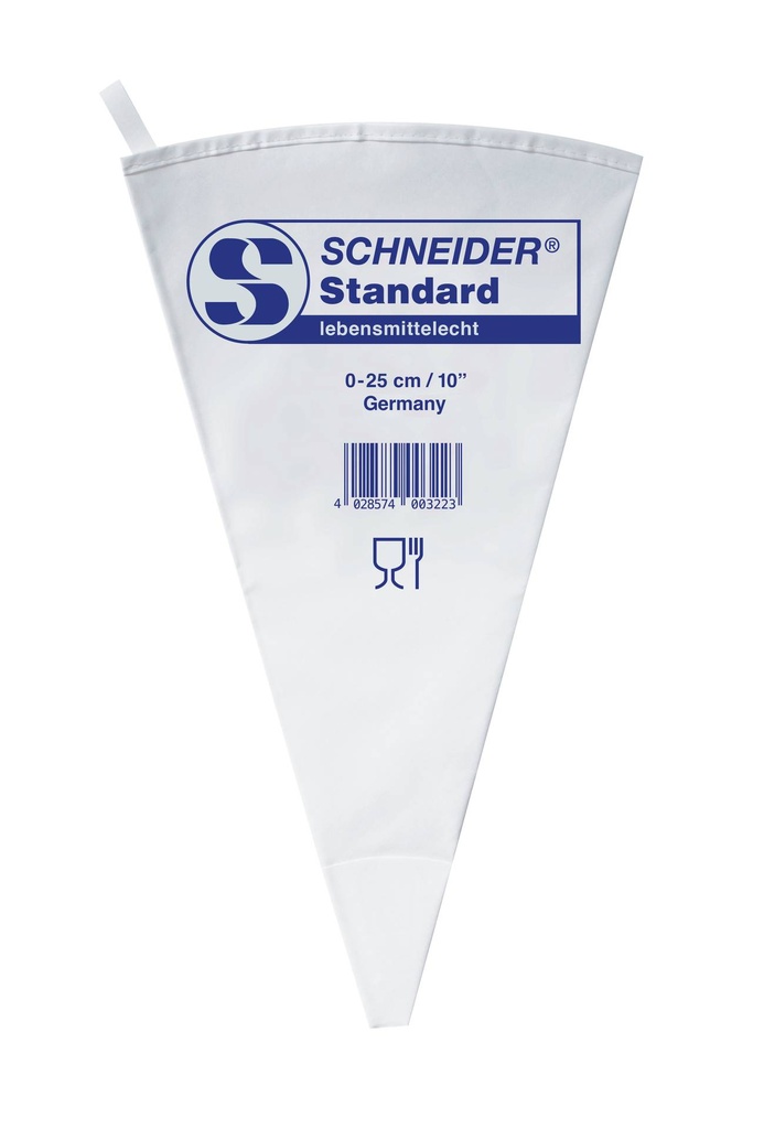 Spritzbeutel aus Baumwolle, 0 – 250 mm