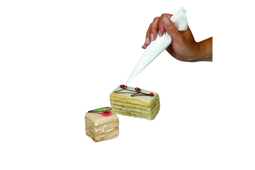 Dekor-Spritzbeutel aus Polyurethan, 210 mm, 5 Stück