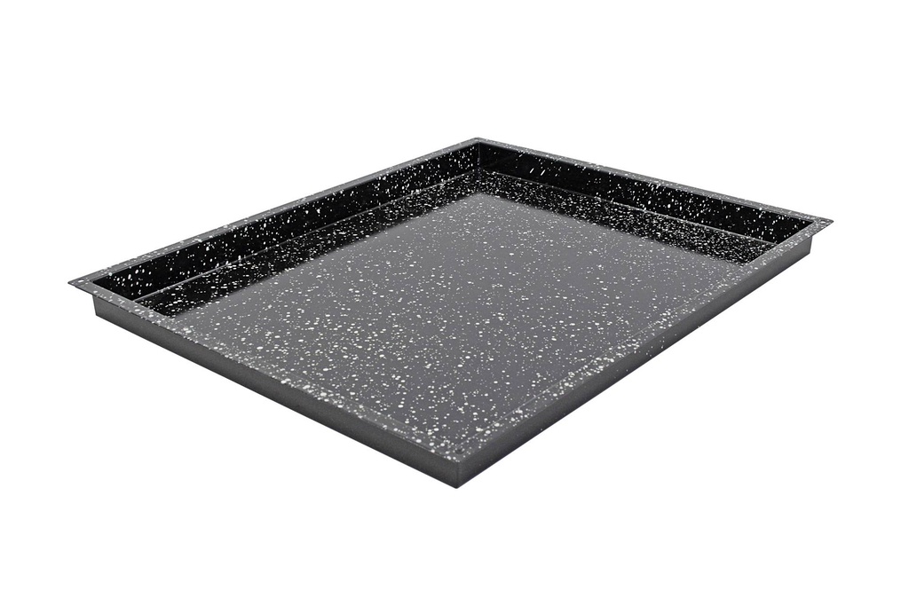 Backblech GN 2/1, Granit-Emaille, 650 x 530 mm