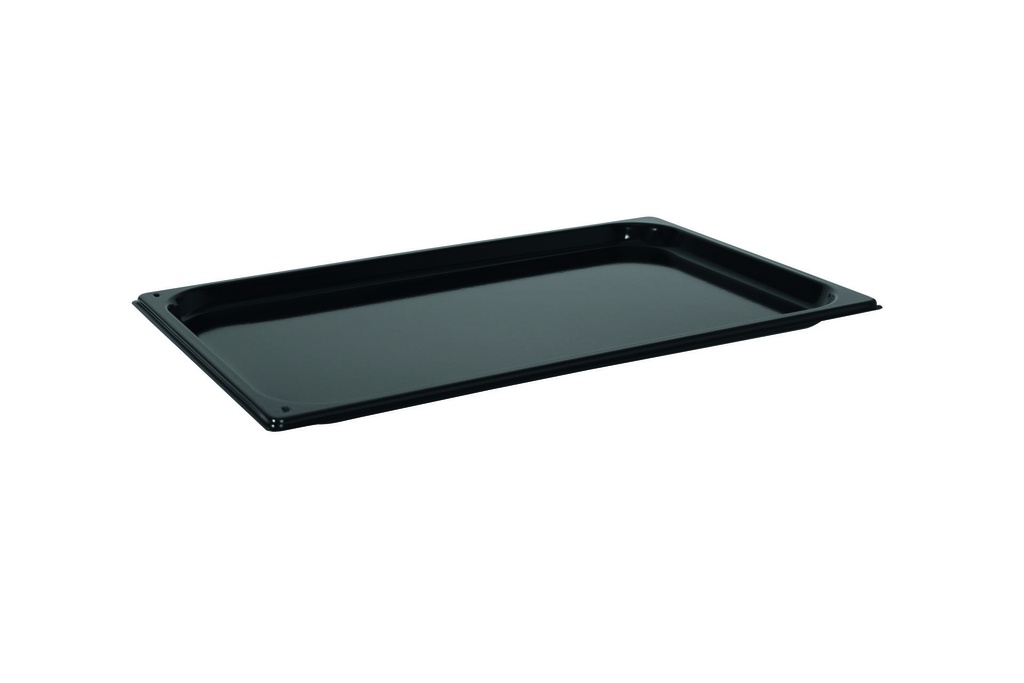 Backblech aus Stahlblech, 530 x 325 mm, schwarz