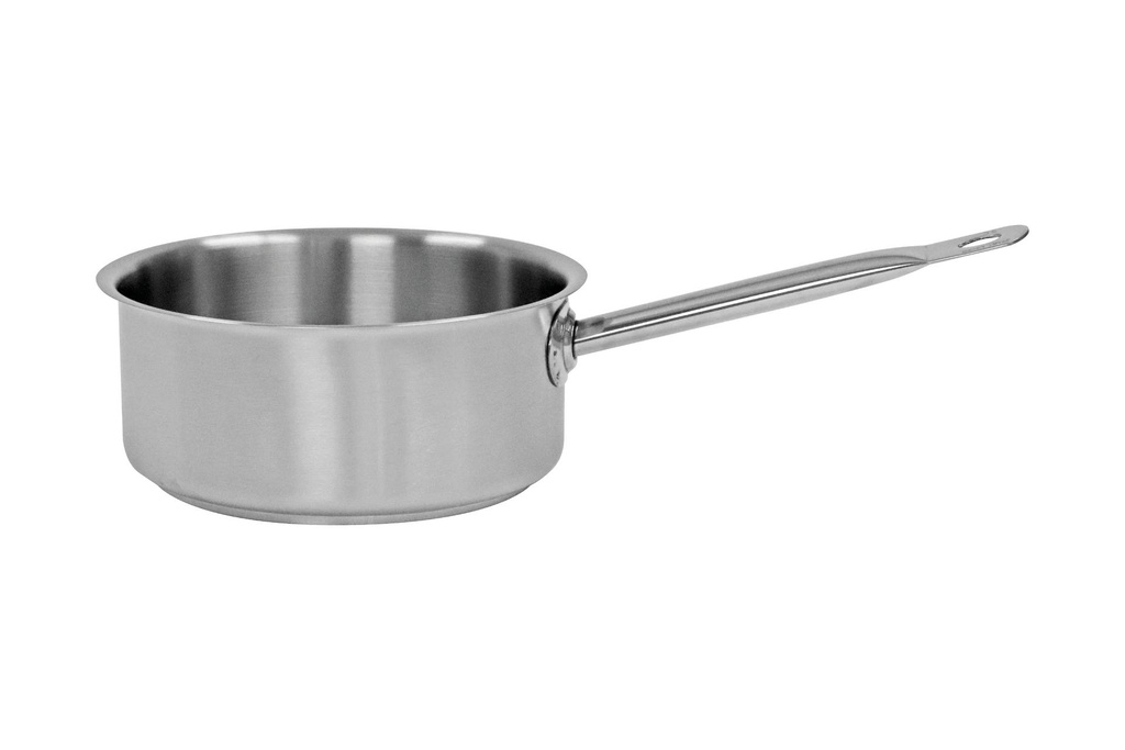 Stielkasserolle aus Edelstahl, Ø 200 mm