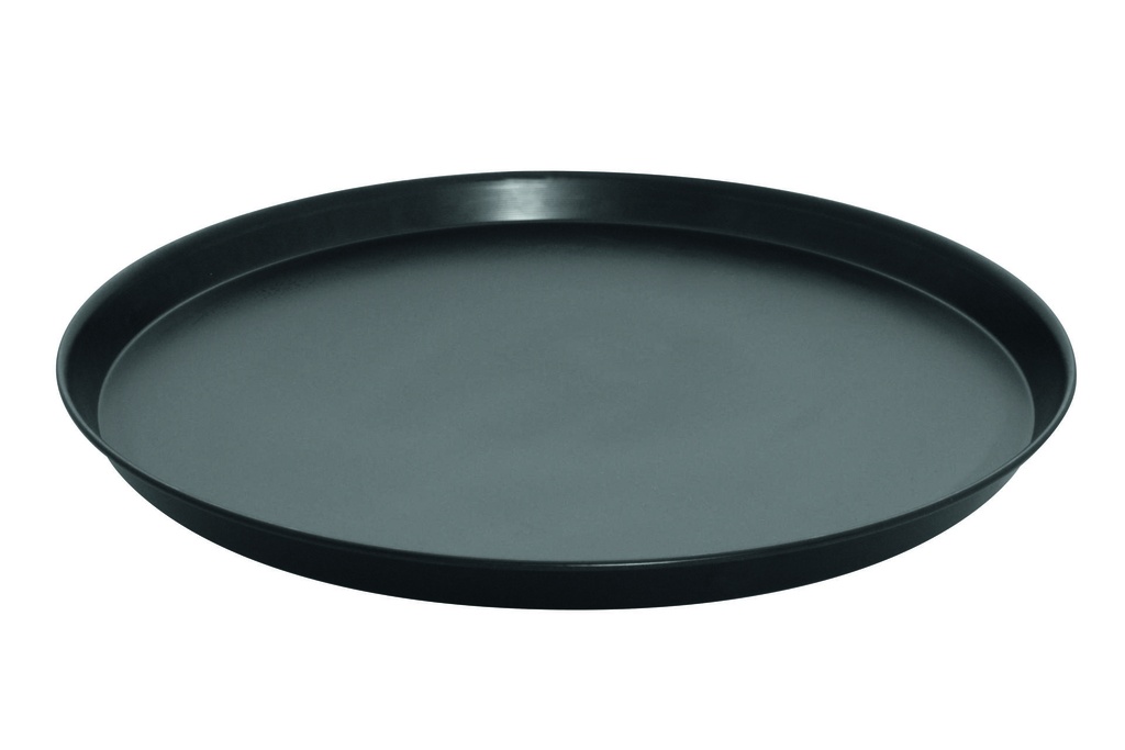 Pizzablech aus Blaustahl, Ø 500 mm