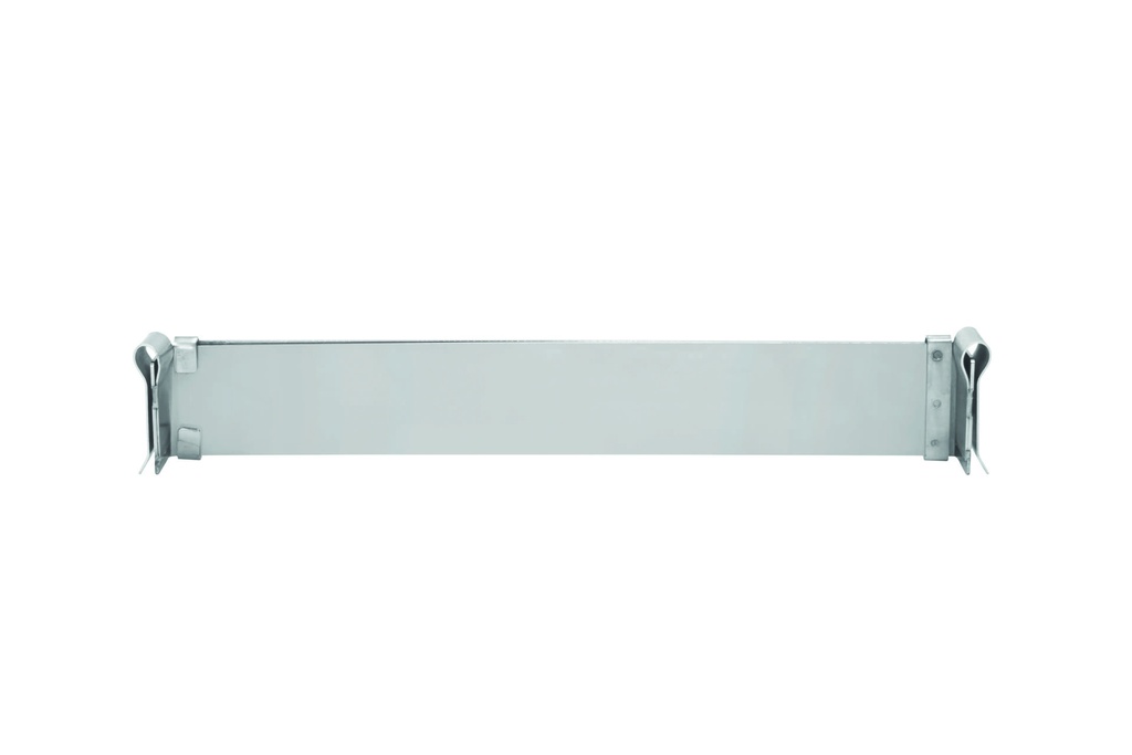 Backblechvorsetzer aus Edelstahl, 340 – 640 mm