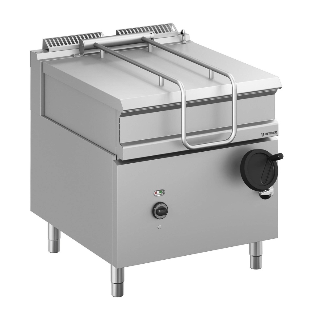 Elektro-Kippbratpfanne  Serie 900 - 80 Liter, Pfanne aus hochwertigem Edelstahl