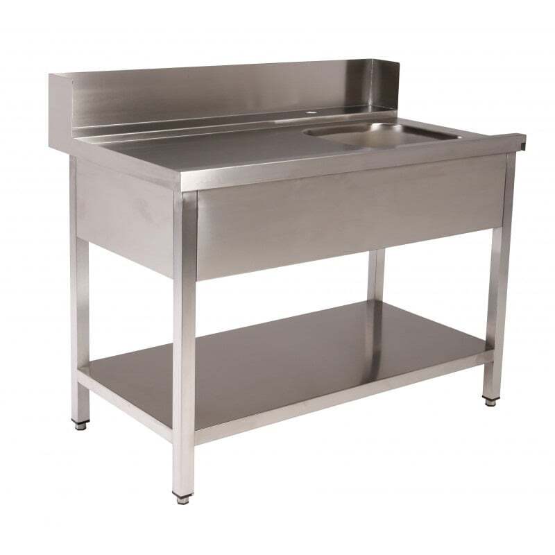 Zulauftisch PROFI 2000 x 700 Links für HSM ECO, PROFI & HYPRO