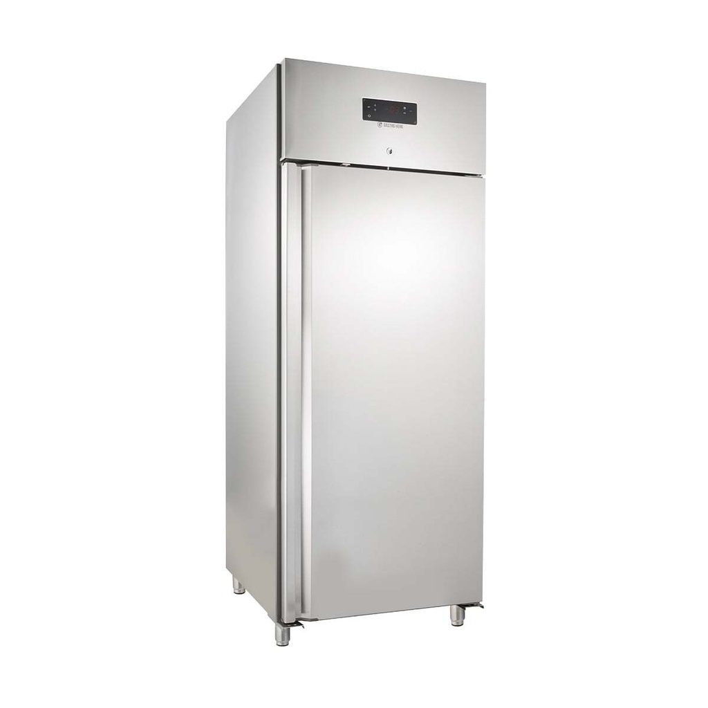 Gastronomie Tiefkühlschrank ECO 700 GN 2/1 Monoblock, 616 Liter Kühlraumvolumen, 3 verstellbare Einlegeböden, Robuste Bauweise, Edelstahl