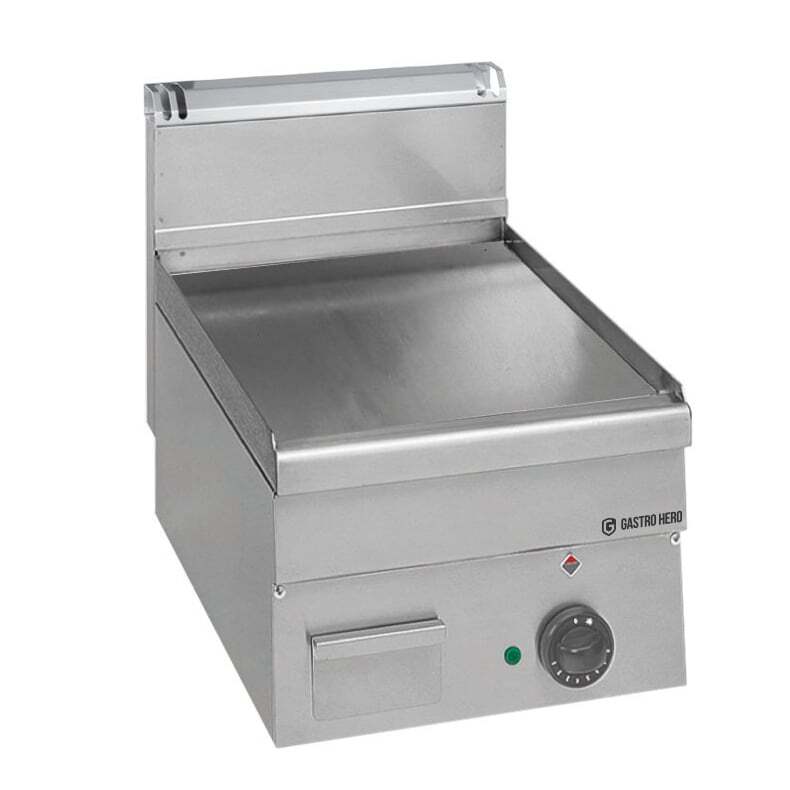 Elektro-Grillplatte Serie 600 - 40/60 - glatt - Tischgerät - 5 kW