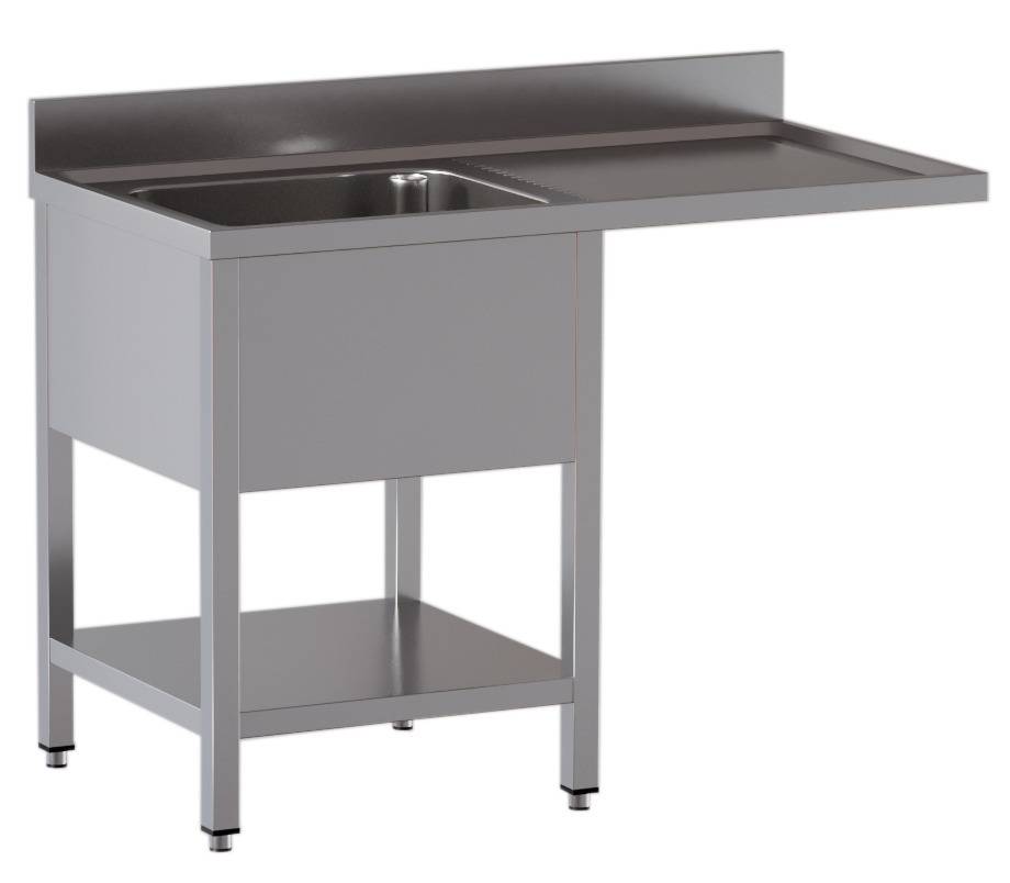 Spülzentrum ECO 12x6 mit 1 Becken Links