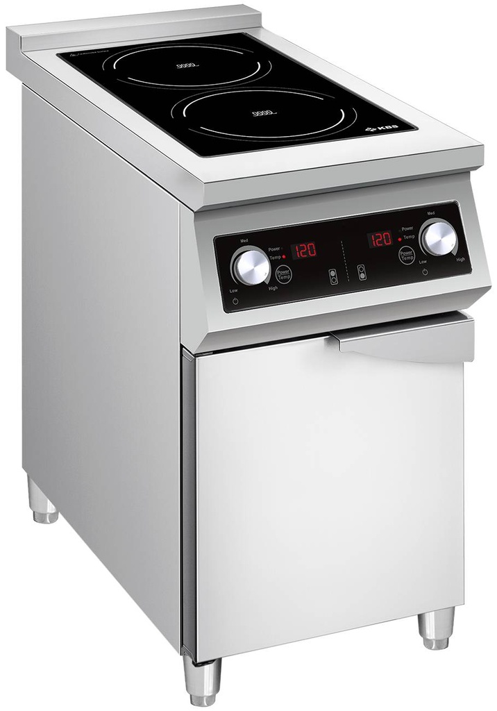 KBS Induktionsherd 2 Kochzonen 2x 5KW