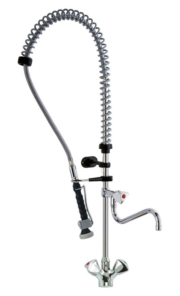 KBS STYL Knebel-Geschirrwaschbrause mit Schwenkhahn und Brausekopf NEW
