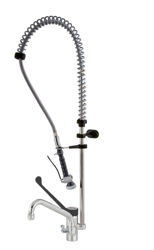 KBS STYL Hebel-Geschirrwaschbrause mit Schwenkhahn und Brausekopf NEW
