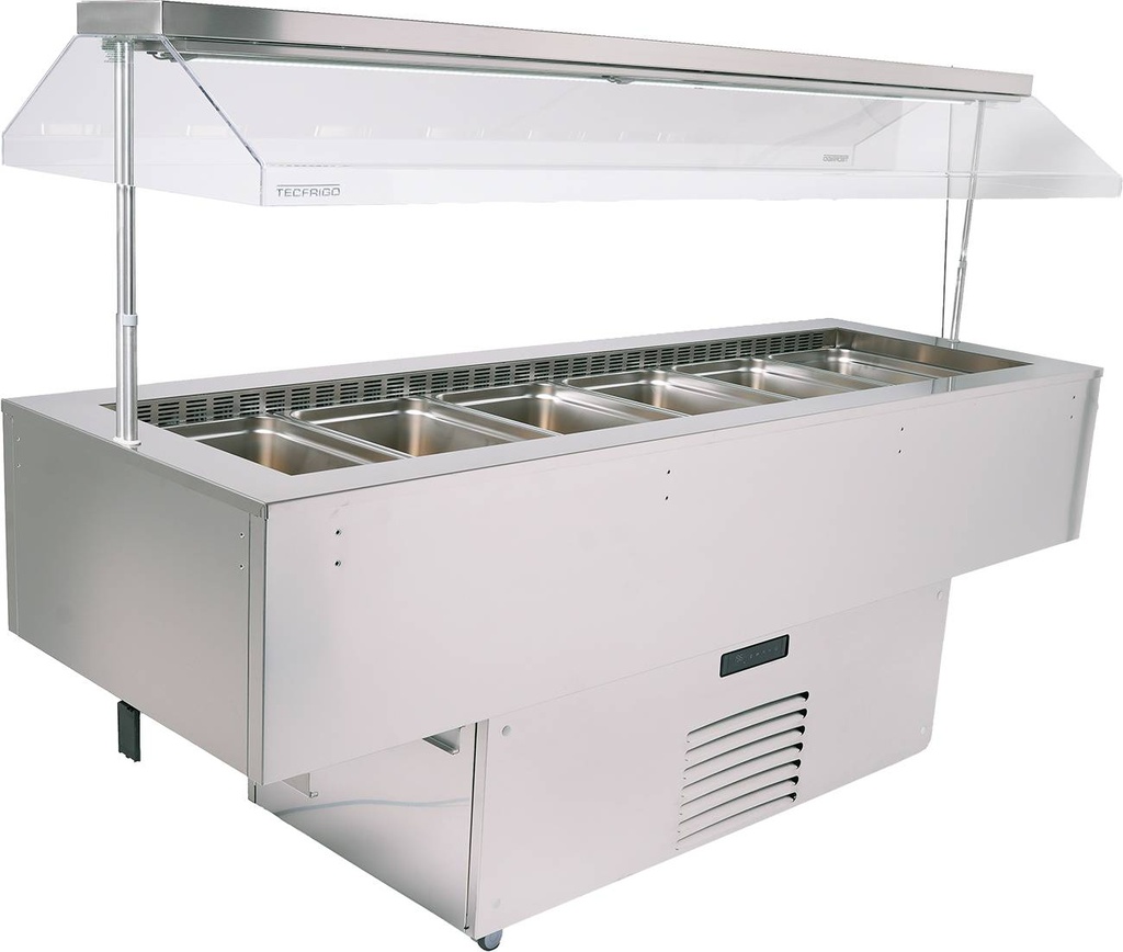 KBS Salatbar Isola 6M VT Inox