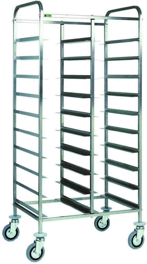 KBS Abräumwagen 740 für 20 Tabletts GN 1/1 ohne Seitenwand