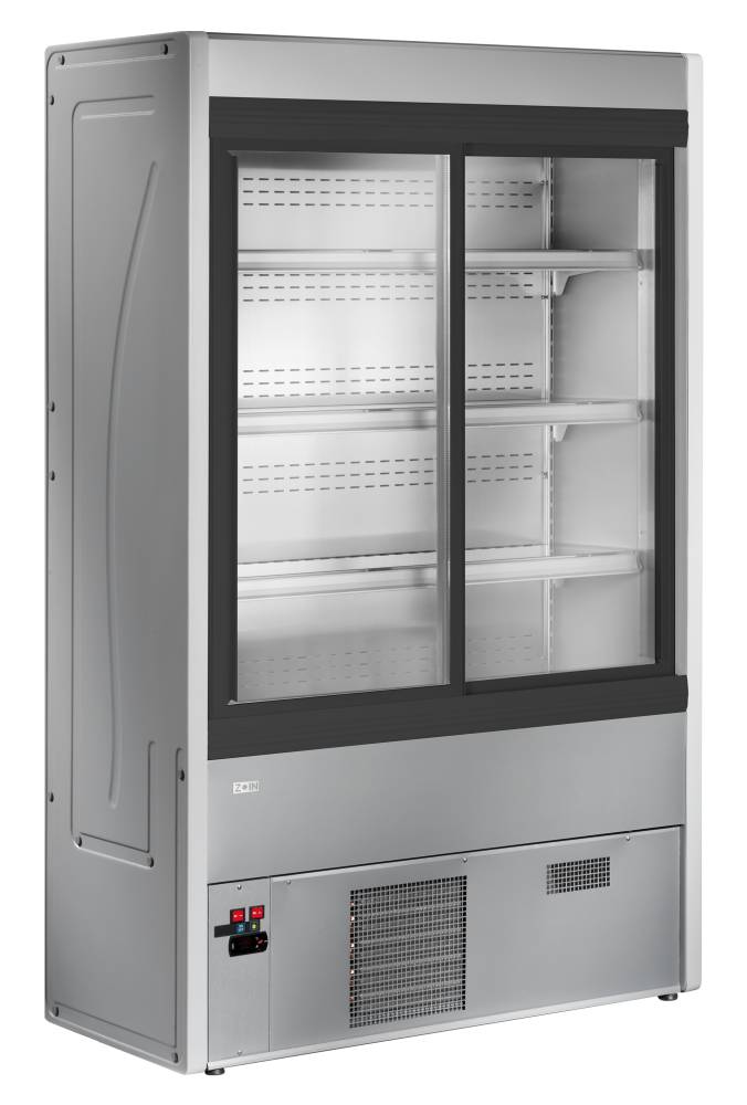 KBS Wandkühlregal Aurin 2 100 mit Schiebetüren