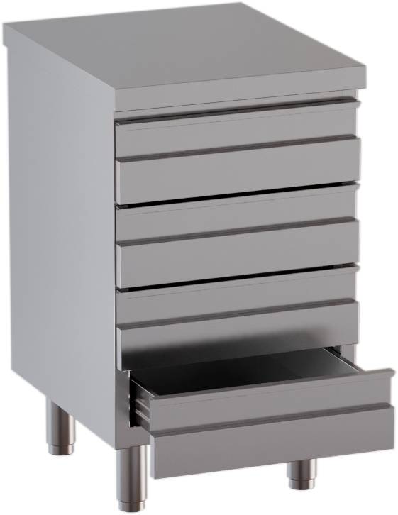 KBS Schubladenschrank 3 Schubladen BxT 50x70cm