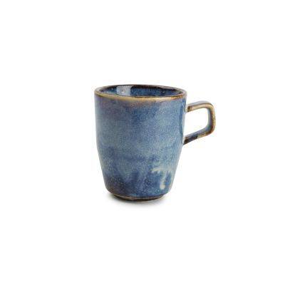 Becher Nova aus Porzellan, 28 cl, blau