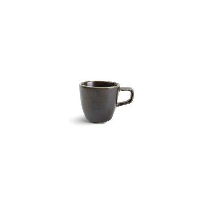 Mokkatasse Ceres aus Porzellan, 9 cl, schwarz