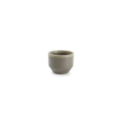 Schale Structo aus Porzellan, Ø 6 cm, H 4,5 cm, braun