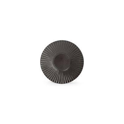 Mokka-Untertasse Aurora, 12 cm, schwarz