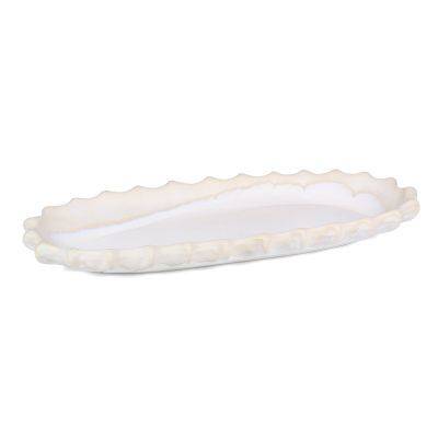 Servierplatte pure Pearl Icon, 46,5 x 20 cm, perle
