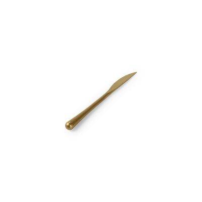 Buttermesser matt Revive aus Edelstahl, 14,5 cm, gold